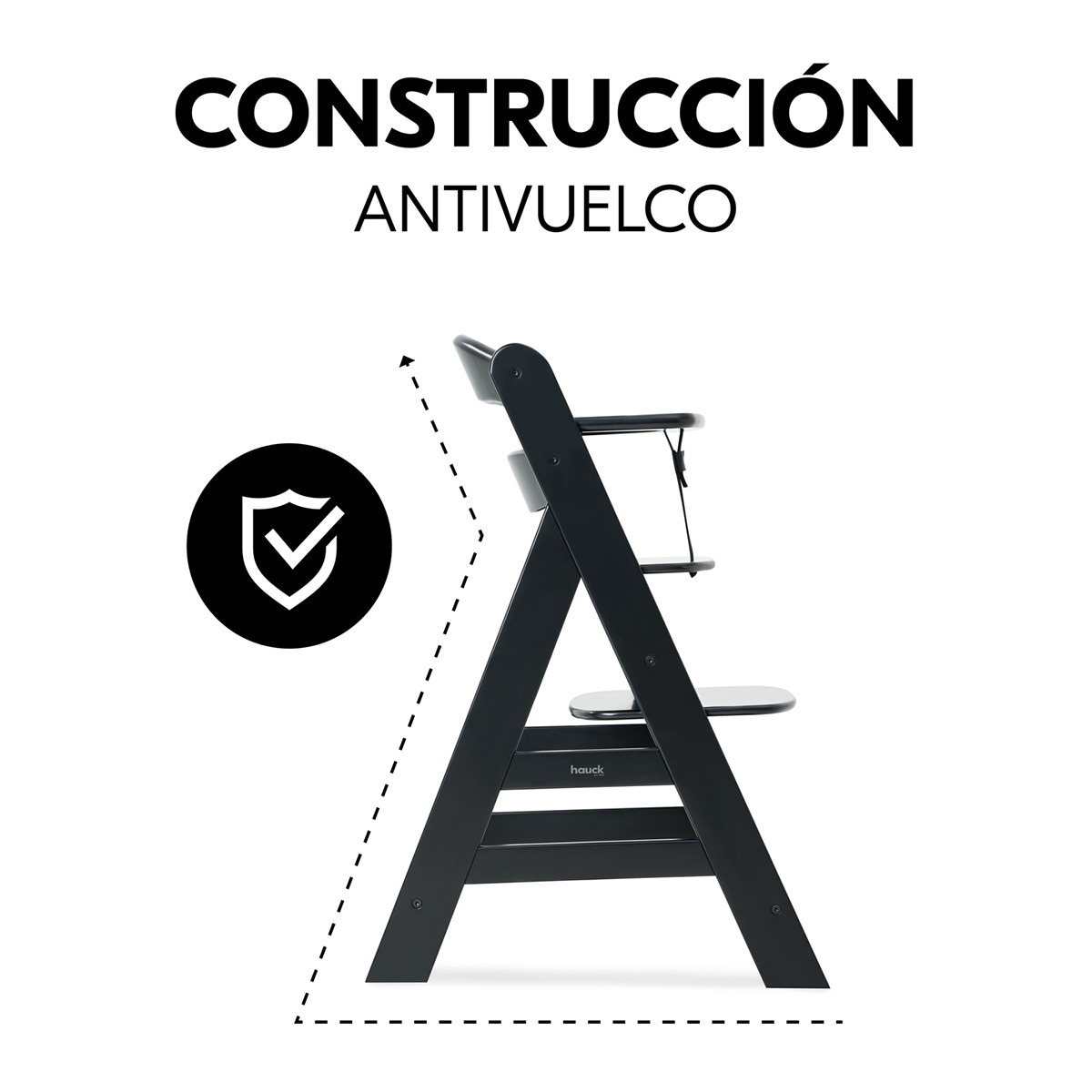 Cadeira de Refeição Evolutiva Alpha+ Preto-6
