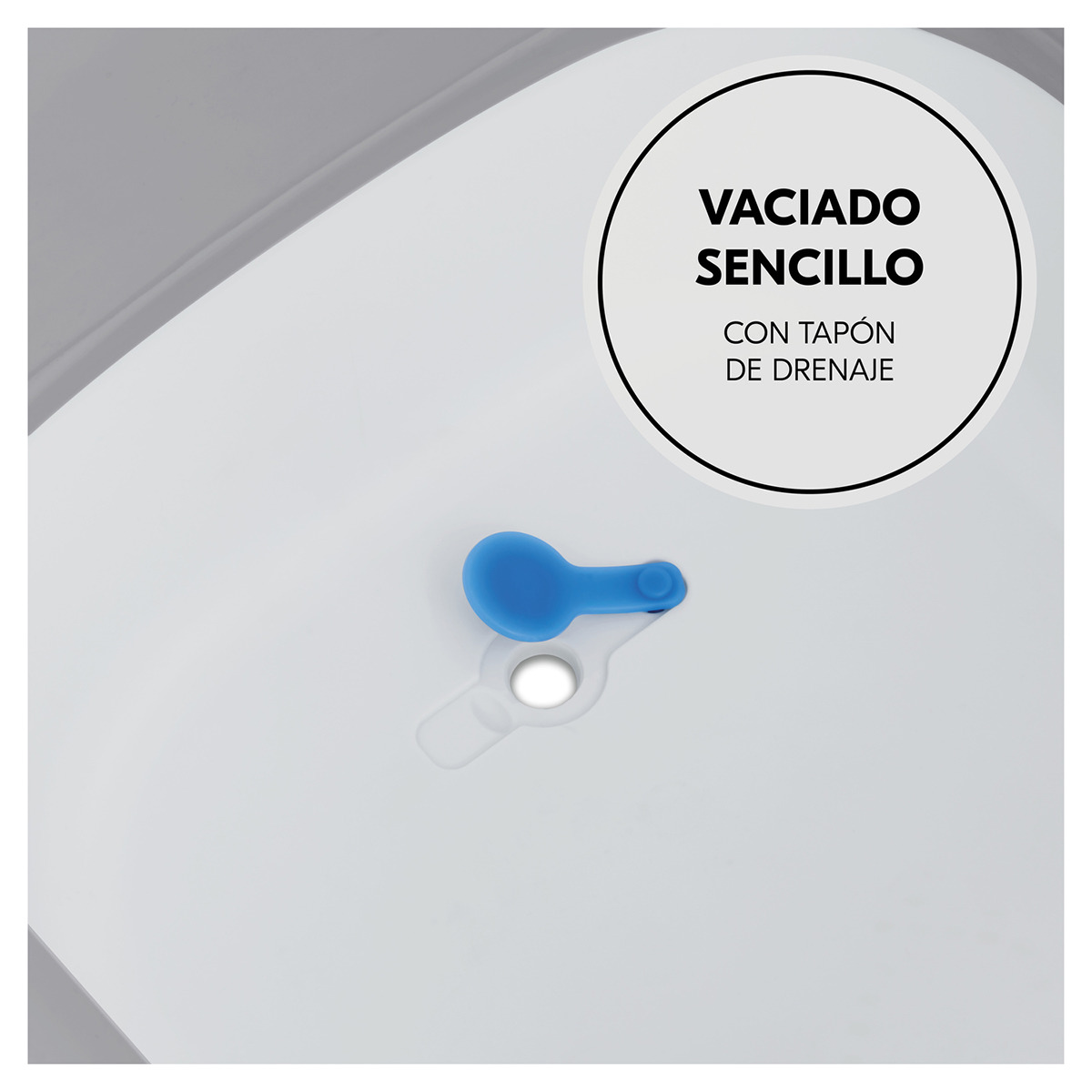 Banheira Dobrável XL Wash N Fold L Cinzento-claro-11