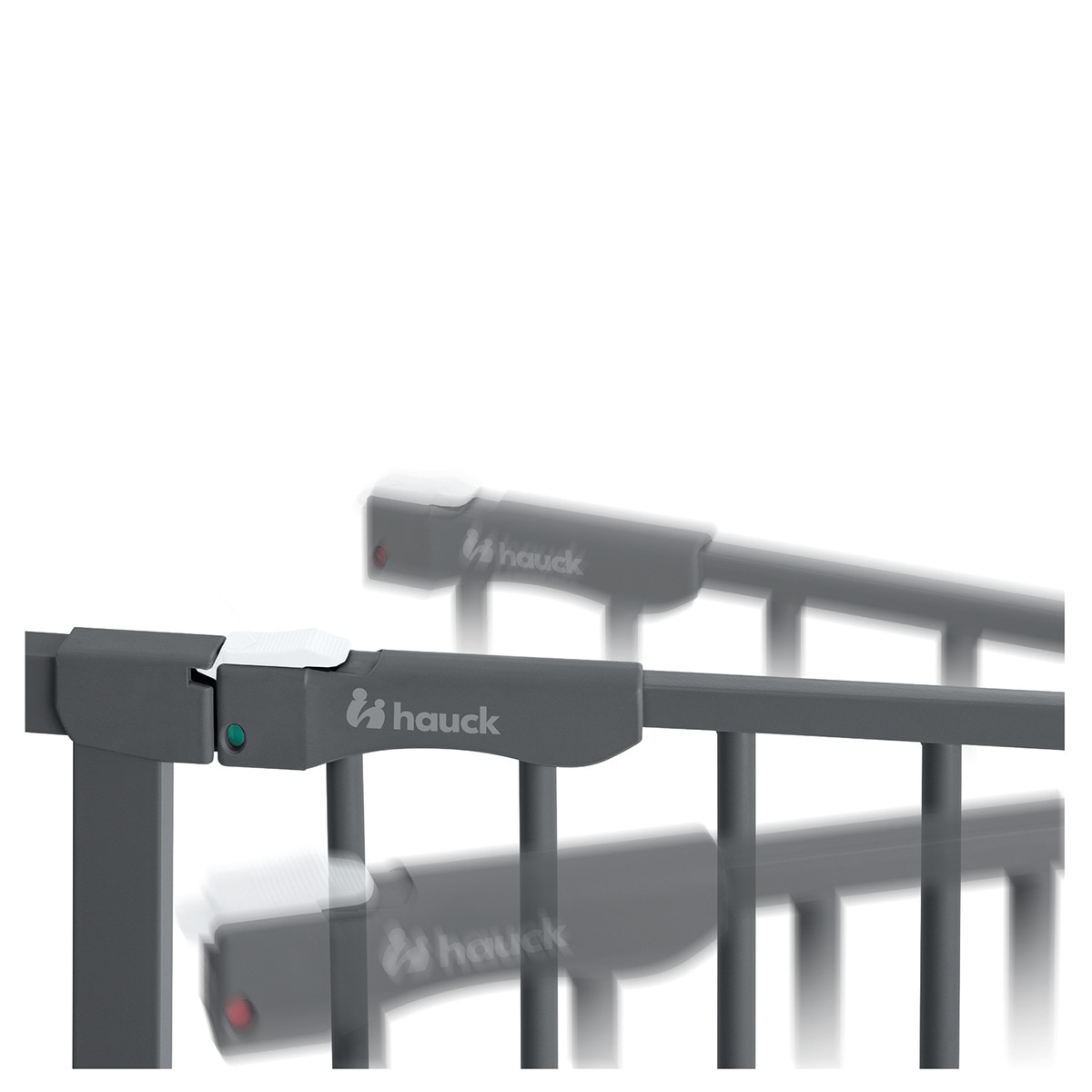 Barrera de seguridad  Hauck  Clear step Autoclose 2 Gris oscuro-2