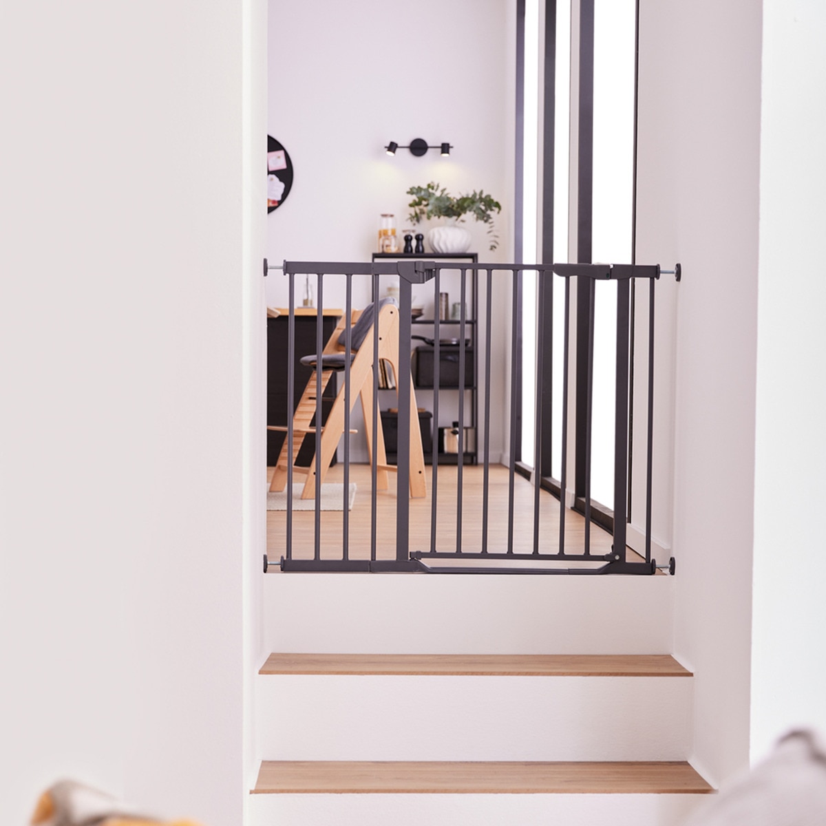 Barrera de seguridad  Hauck  Clear step Autoclose 2 Gris oscuro-17