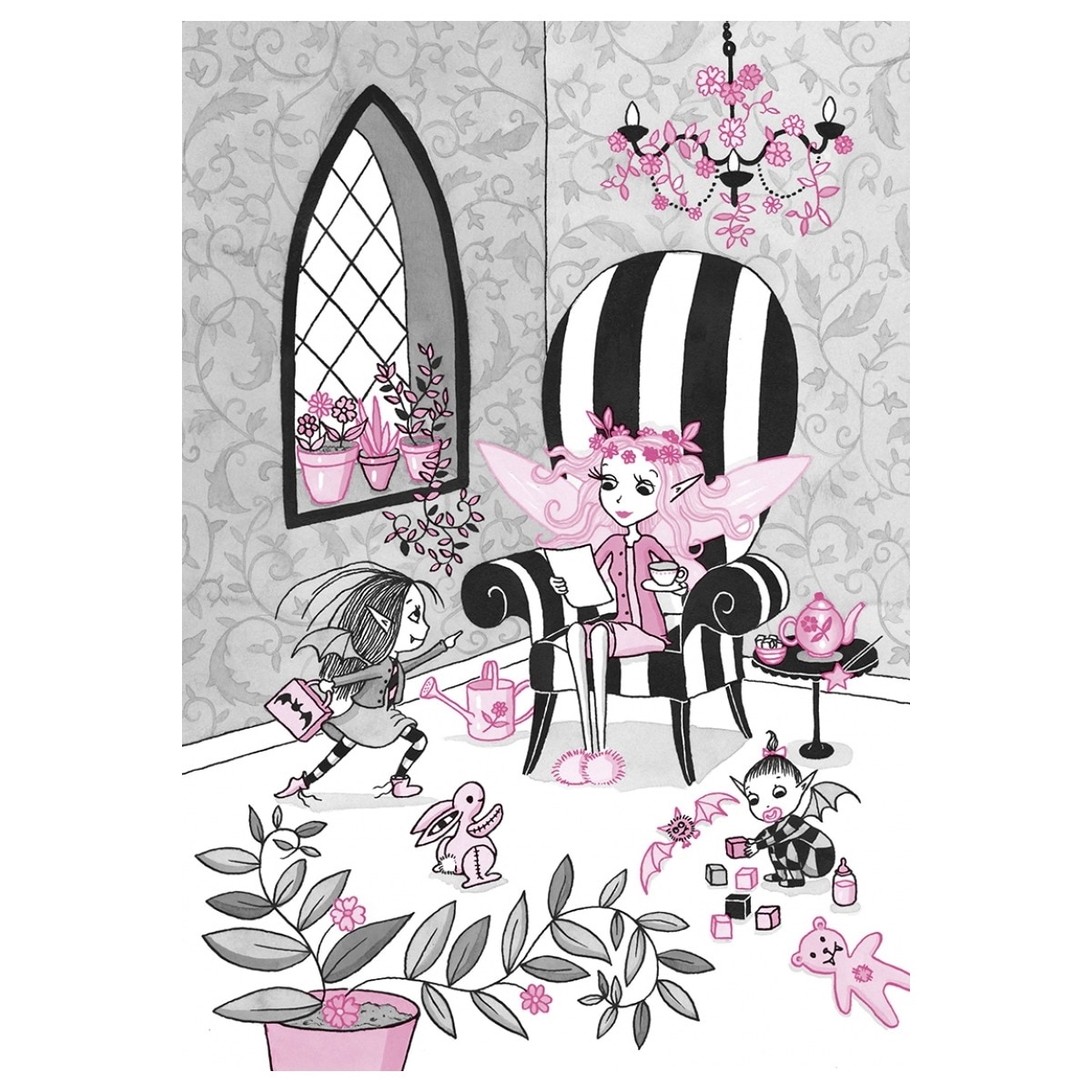 Isadora Moon 4 - Isadora Moon va al ballet: ¡Un libro con destellos mágicos en la cubierta!  (Tapa blanda) 3