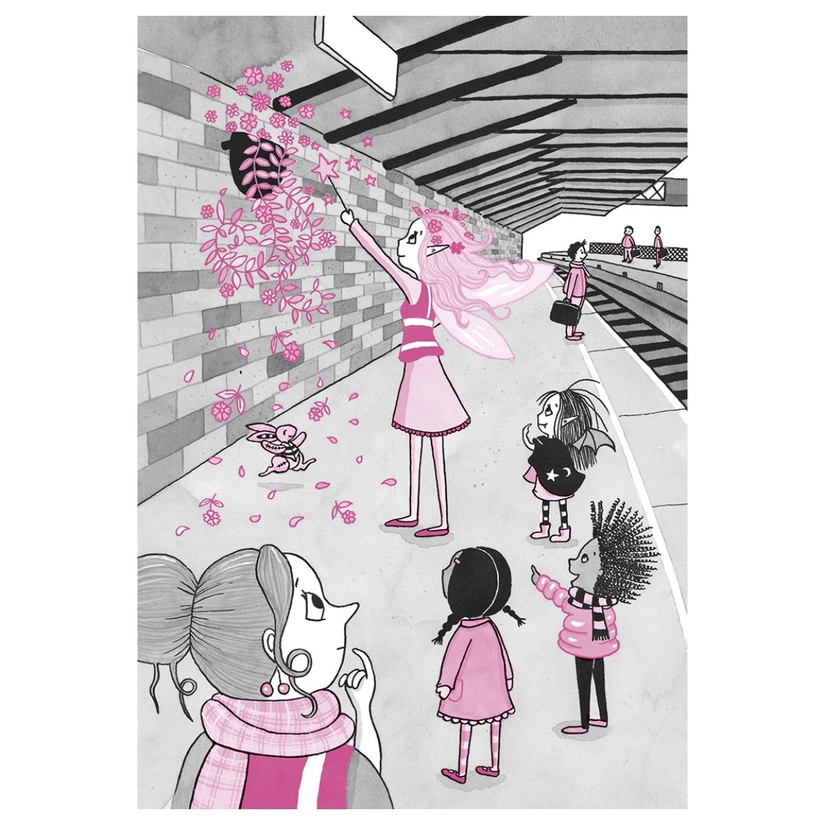 Isadora Moon 4 - Isadora Moon va al ballet: ¡Un libro con destellos mágicos en la cubierta!  (Tapa blanda) 5
