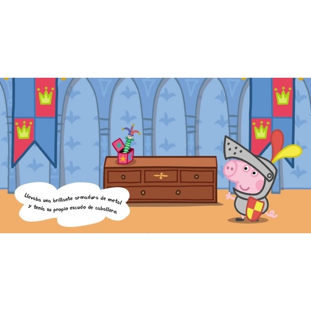Peppa Pig. Un cuento - George y el dragón  (Tapa dura) 3