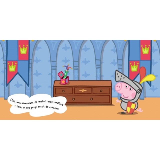 Peppa Pig. Un conte - En Jordi i el drac (Capa dura) 2