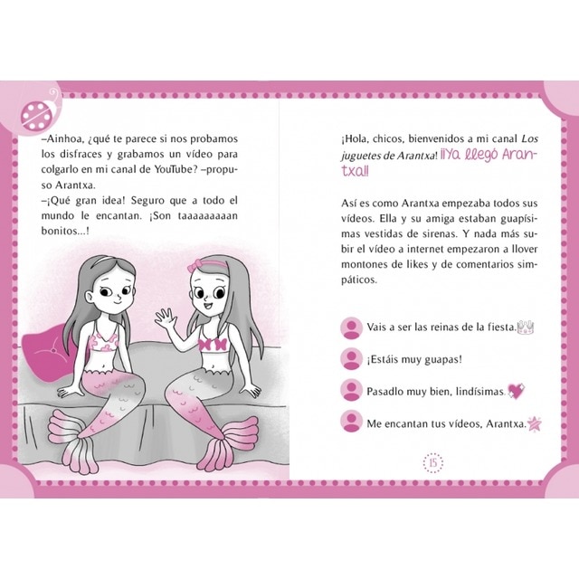 Sirena por un día (Los juguetes de Arantxa)  (Tapa dura) 3