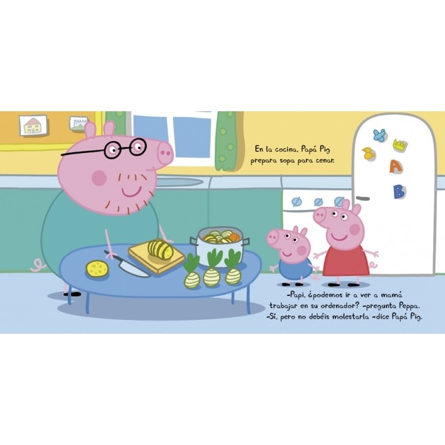Peppa Pig. Un cuento - Peppa y el ordenador de Mamá Pig  (Tapa dura) 2