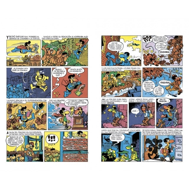 Superlópez 1 - Aventuras de Superlópez | El Supergrupo | ¡Todos contra uno, uno contra todos! | Los alienígenas | y otras ave  (Tapa dura) 5