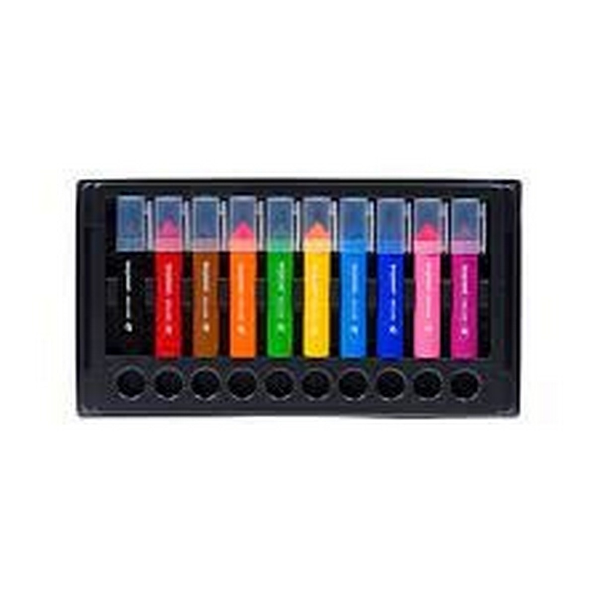 Conjunto 10 Sticks de Ponta Grossa Branco / Multicolor-2