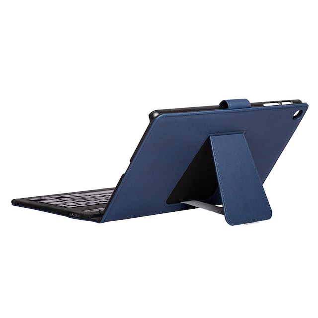 Imagen 0 de Funda SilverHT Wave Blue con teclado Bluetooth para tablet Samsung Galaxy TAB A9+ 11" (2023)