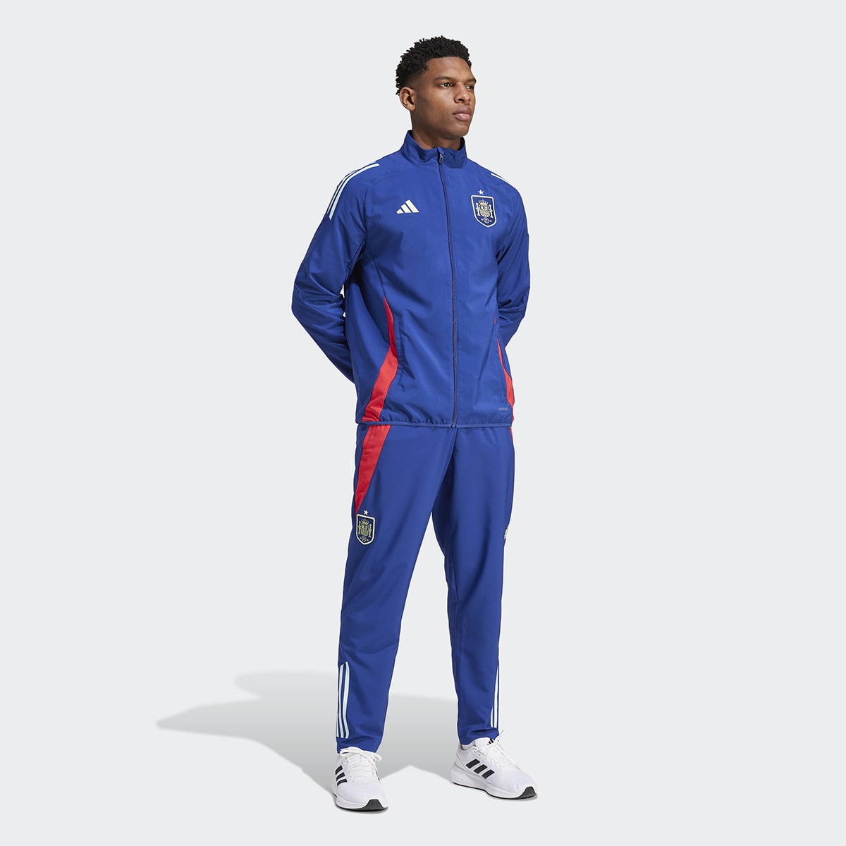 Calças de Homem Espanha 2024 Tiro Azul-5