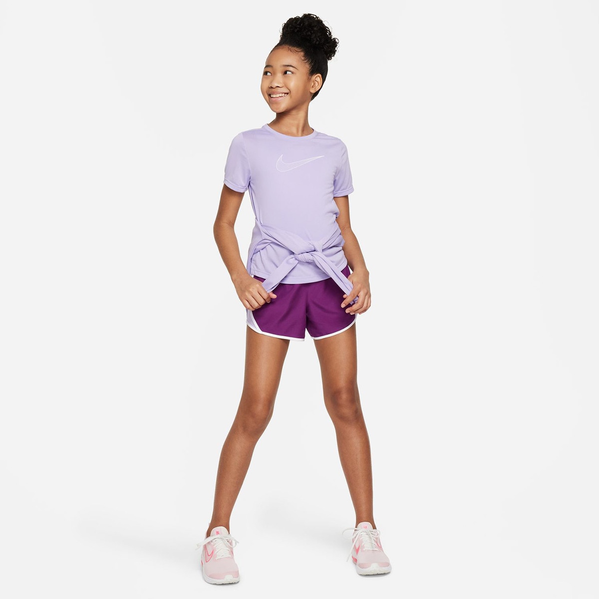 T-shirt de Menina One Roxo-5