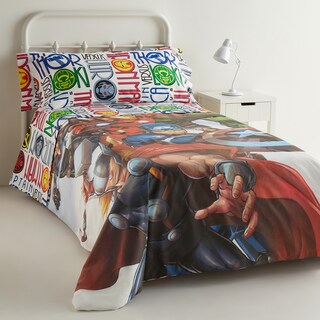 Coperta Plaid Marvel Avengers 100x150 Cm - Pile Polare Ufficiale Con Hulk, Thor, Iron Man - HQ4348/1