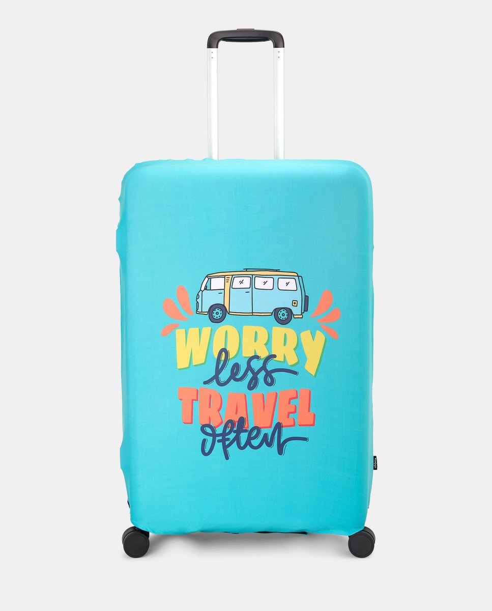 Capa de Malas Grande Azul-1