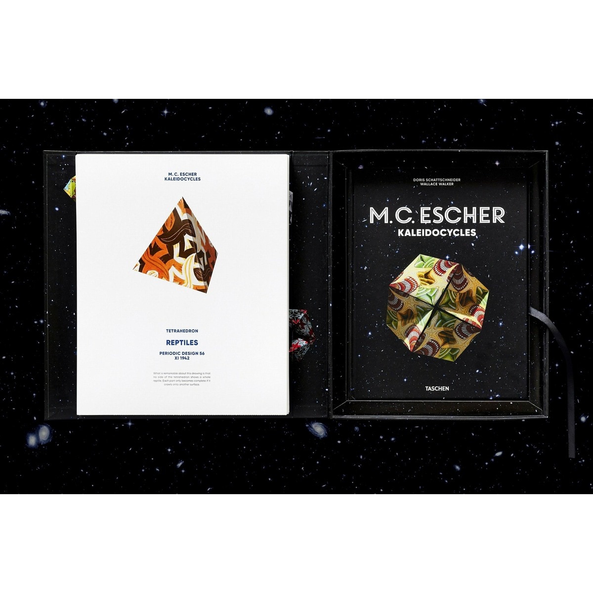 M.C. Escher. Kaleidocycles 11