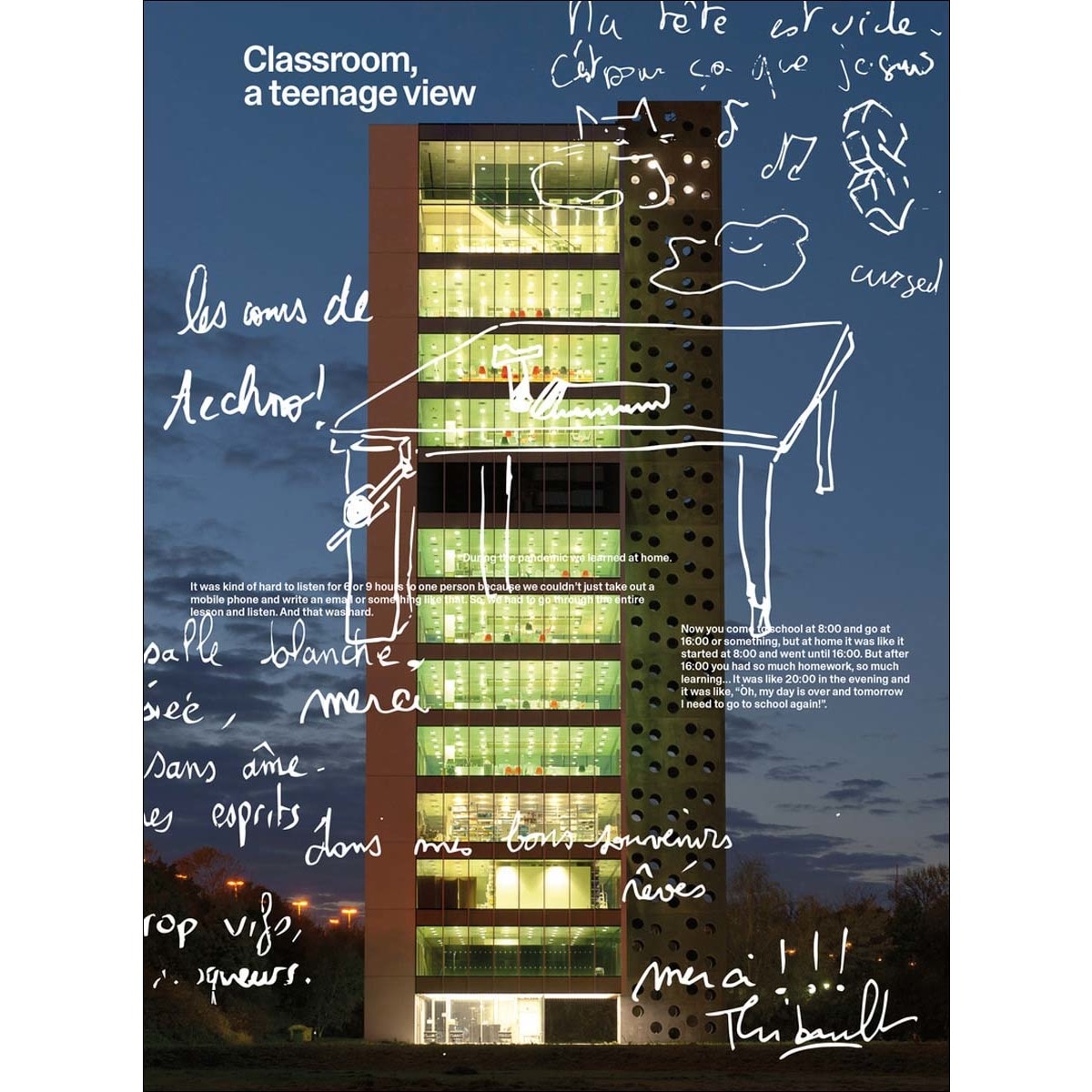 Classroom, a teenage view 1