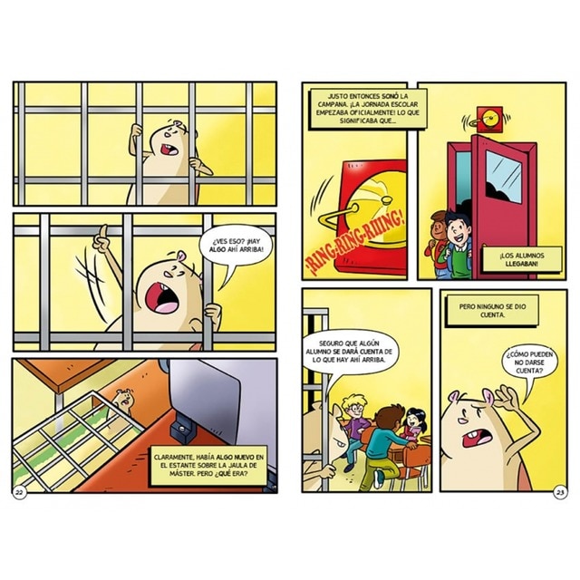 Hámster Máster 3 - Fail en clase: (Letra mayúscula)  (Tapa blanda) 4