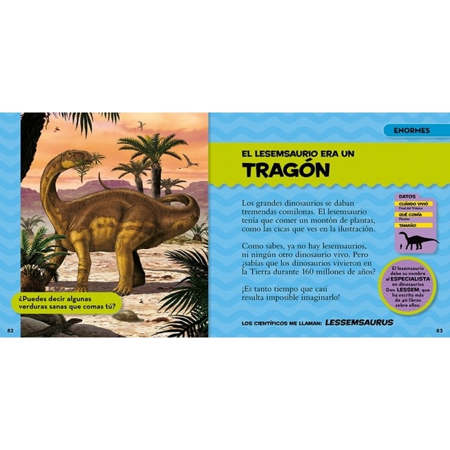 Mi primer gran libro de los dinosaurios(Tapa dura) 6