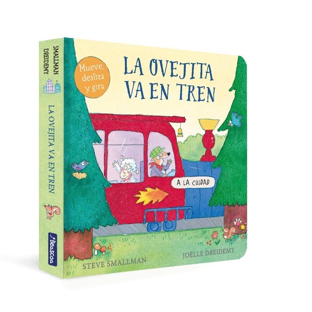 Imagen 0 de La ovejita va en tren (La ovejita que vino a cenar. Libro de cartón con mecanismos)