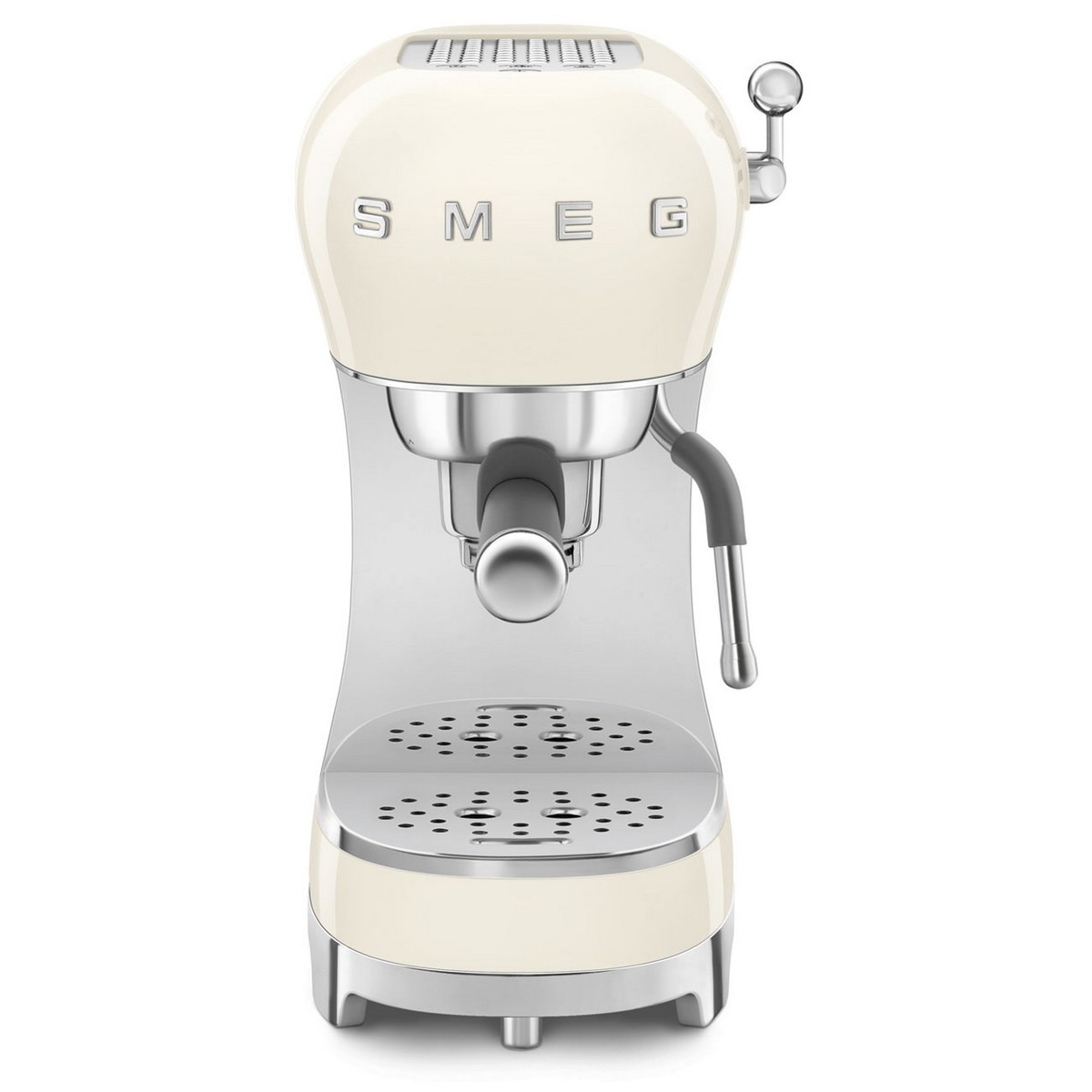 Máquina de Café Expresso Manual Smeg Anni 50 de 1350 W e de 15 bar Creme-1