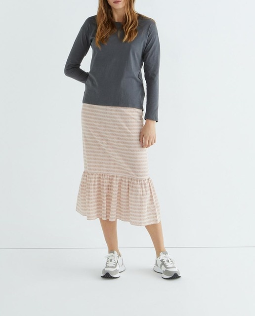 Imagen 0 de Falda algodón estampado