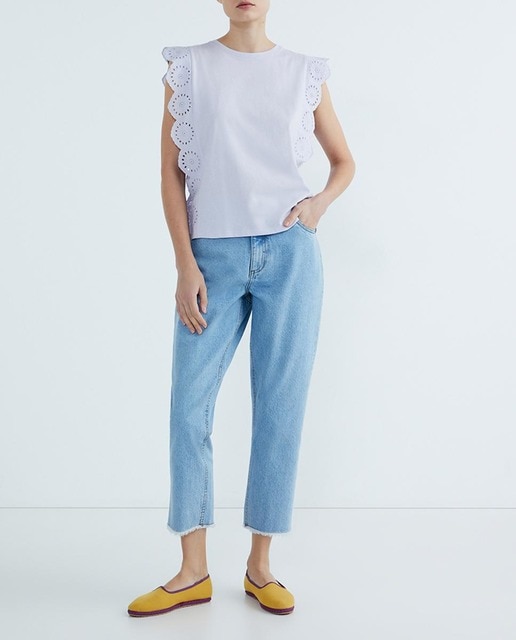 Imagen 0 de Pantalón denim mujer cigarette