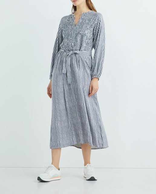 Imagen 0 de Vestido estampado smock