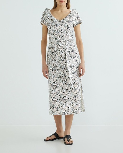 Imagen 0 de Vestido mujer punto estampado