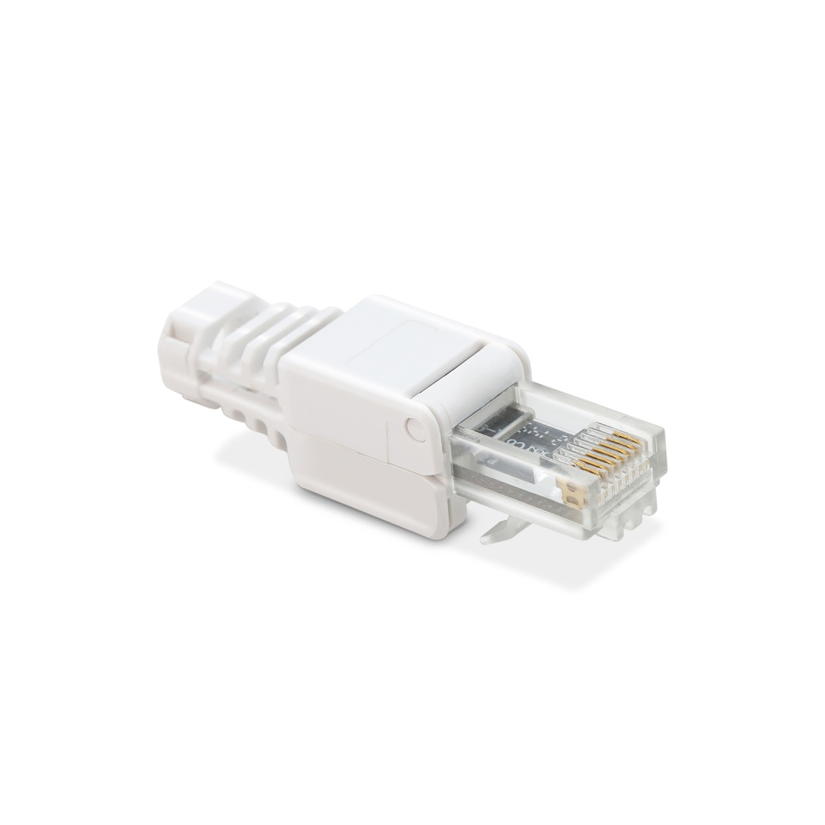 Terminal Ethernet RJ45 Auto-Instalável - 4 unid. Branco-6