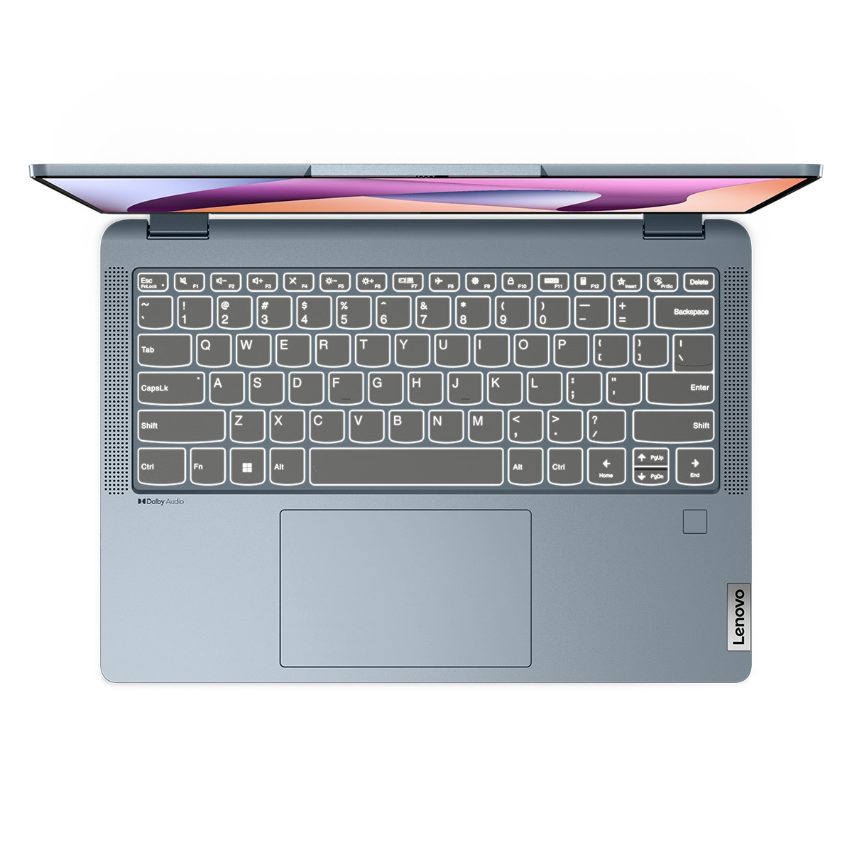 Convertible 2en1 Lenovo IdeaPad Flex 5 14ABR8, Ryzen 7-7730U, 16GB, 512GB SSD, 14", W11 Azul piedra-3
