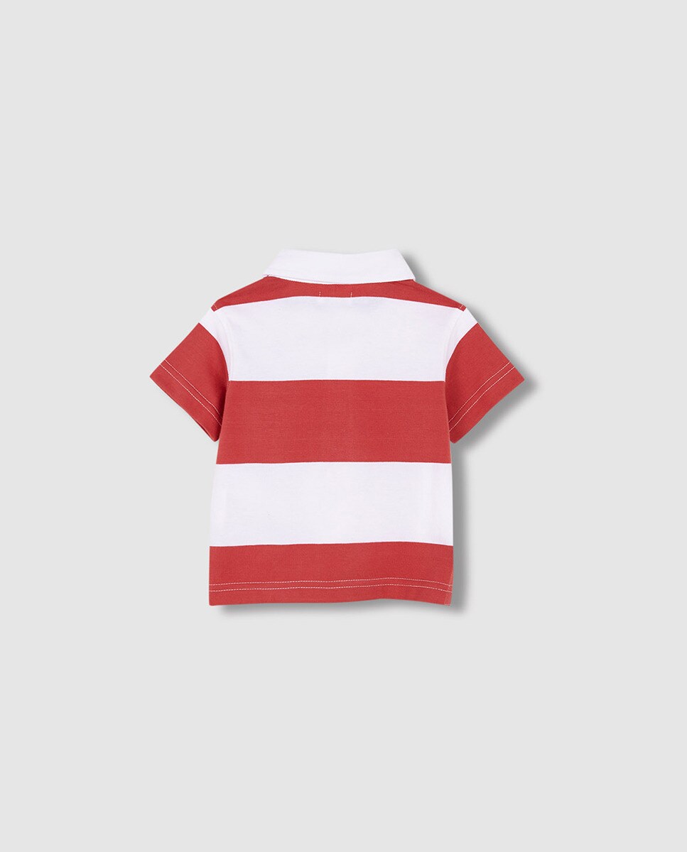 Polo Remendo Golfe Azul-claro-4