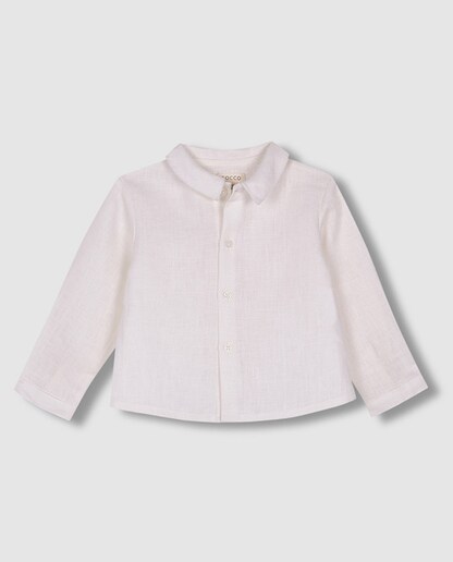 Imagem 0 de Camisa de Linho com Gola Bebé