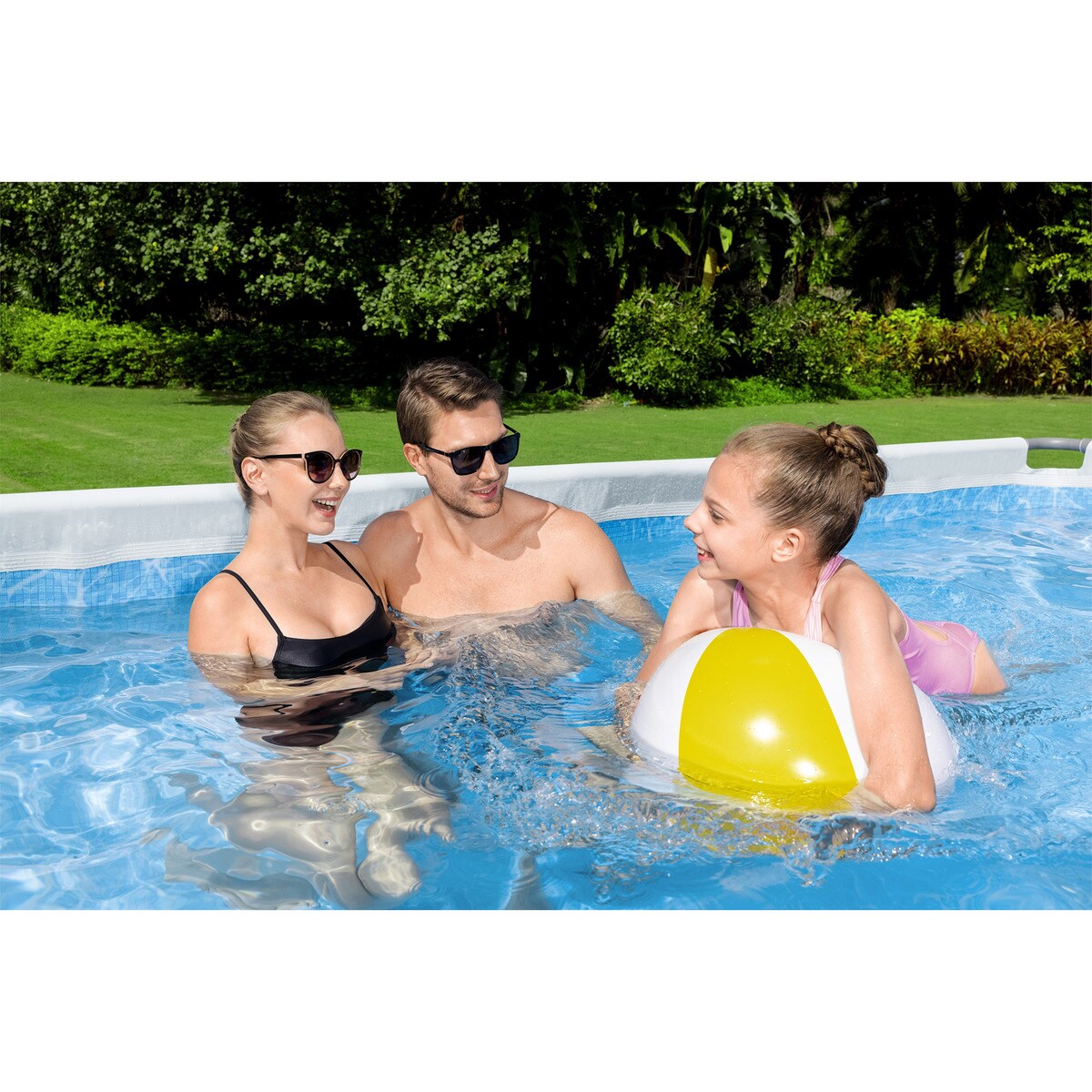 Piscina Rectangular Power Steel 412 x 201 x 122 cm Gris-8