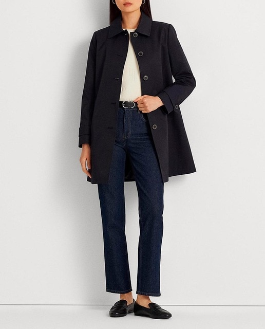 Imagen 0 de Gabardina de mujer de mezcla de algodón