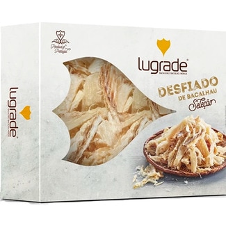 Bacalhau desfiado unidade 400 g - Lugrade