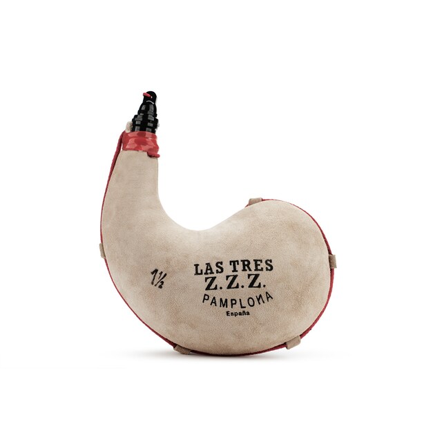 Imagen 0 de Bota de vino Las Tres ZZZ Pez curva