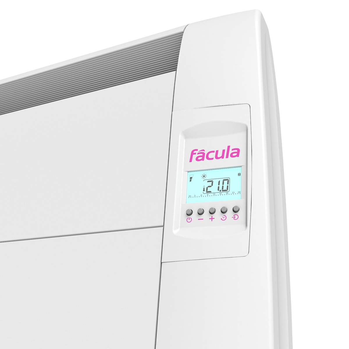 Emisor térmico seco Fácula L1200AD Programable Blanco-3