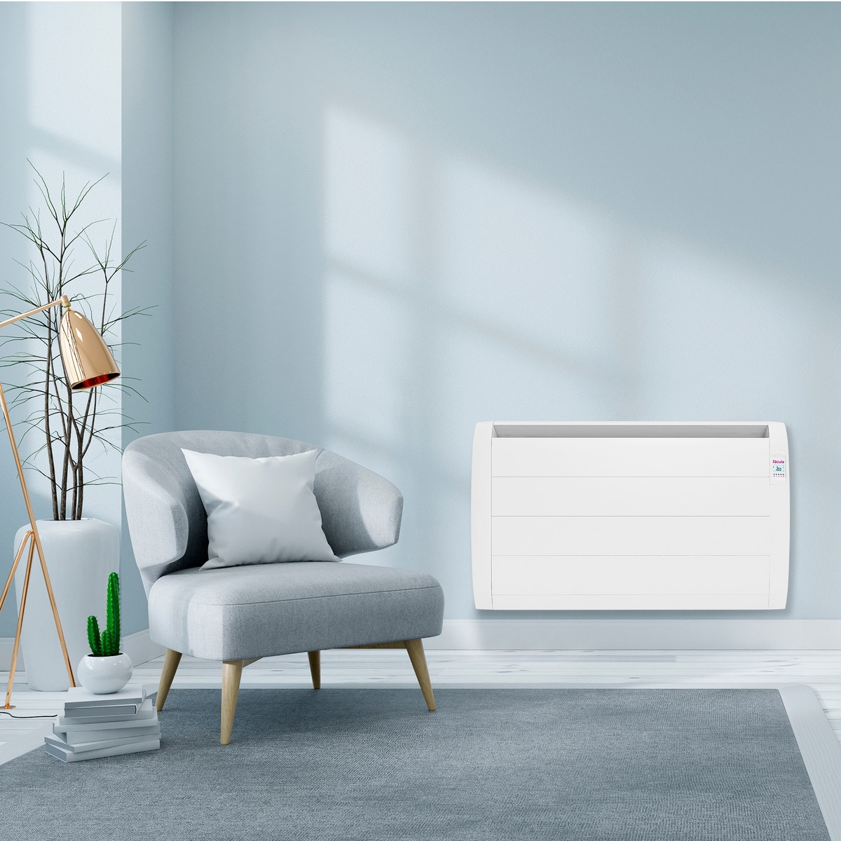 Emisor térmico seco Fácula L2000AD Programable Blanco-5
