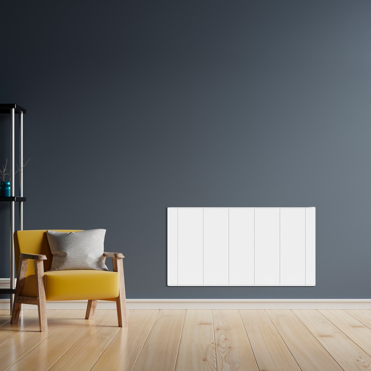 Emisor térmico seco Fácula S2000 con termostato programable Blanco-4