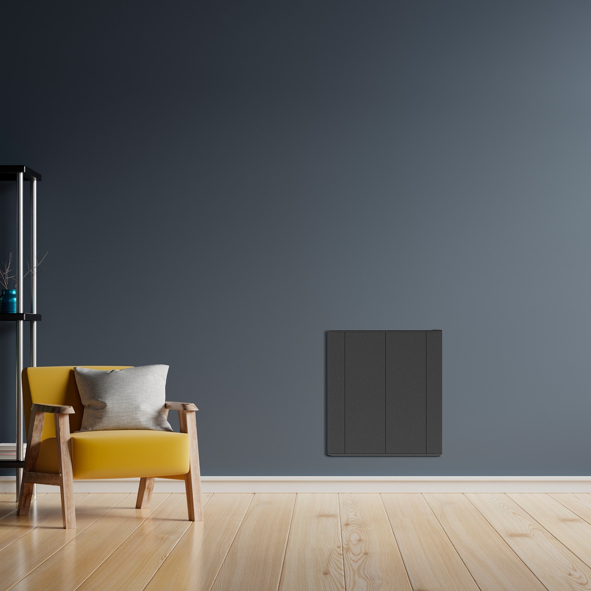 Emisor térmico seco Fácula S0600GRAF programable Grafito-4