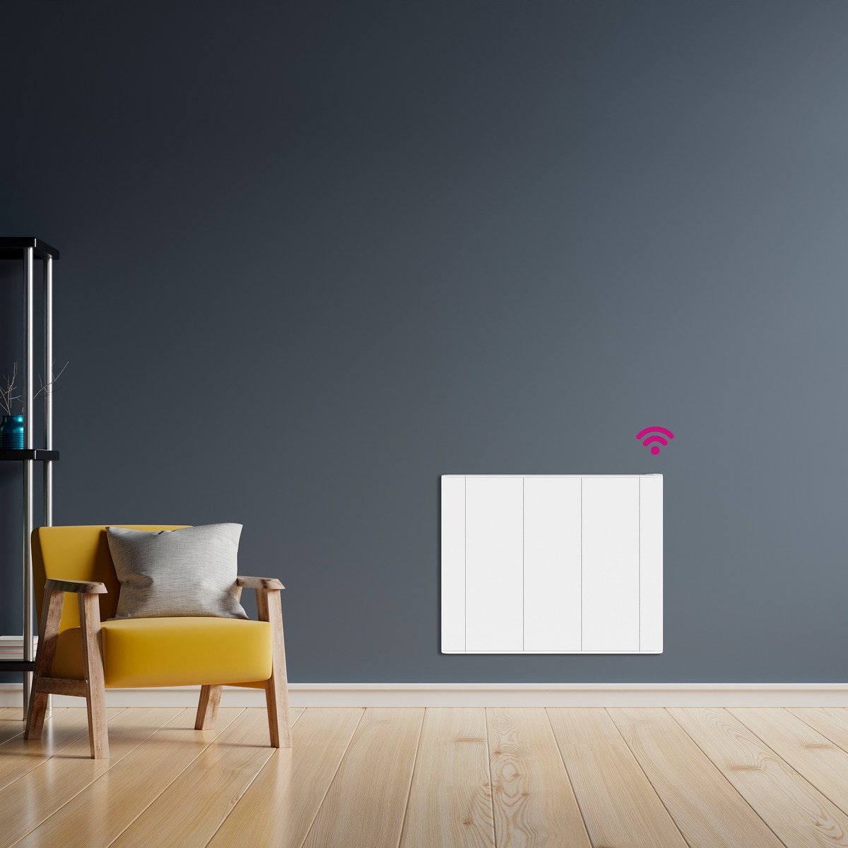 Emisor térmico seco Fácula S0900WI Wireless RF Blanco-4