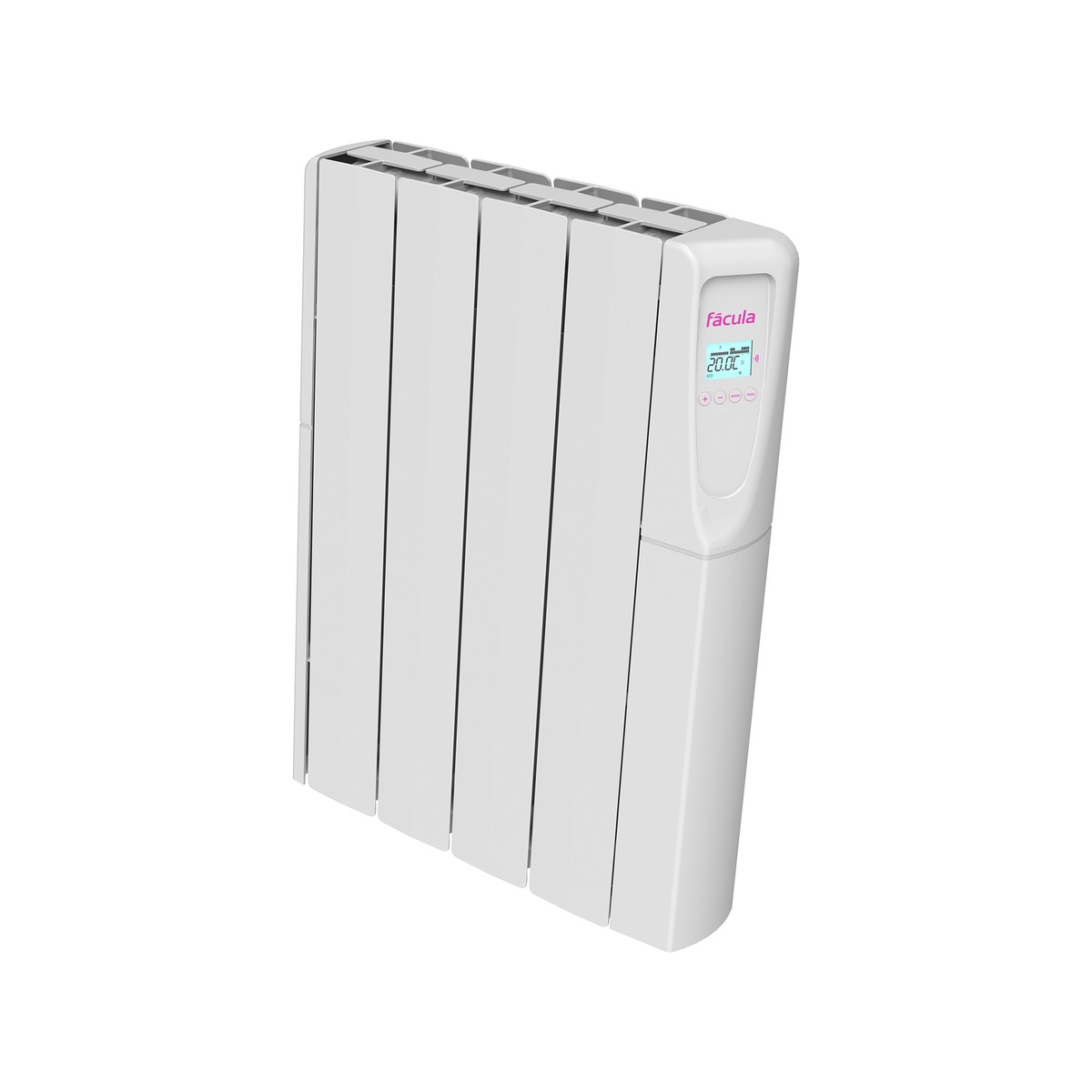 Emisor térmico fluido Fácula ZW0750 Wireless con 4 elementos Blanco-2