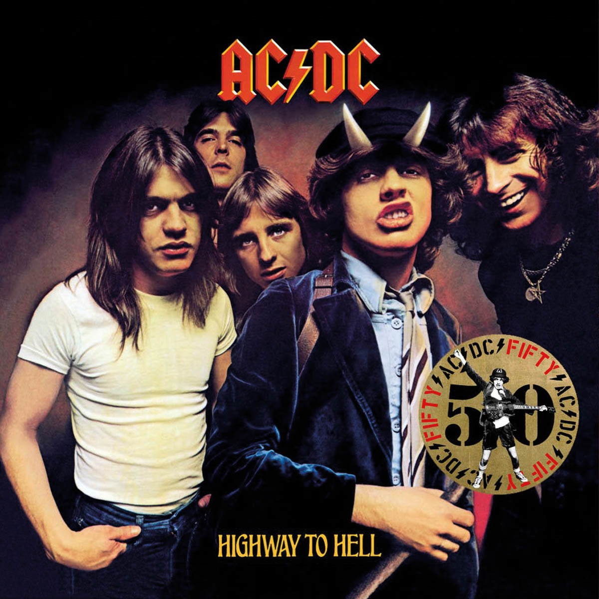 Highway to hell (Edición Color) (LP-Vinilo) Oro-1