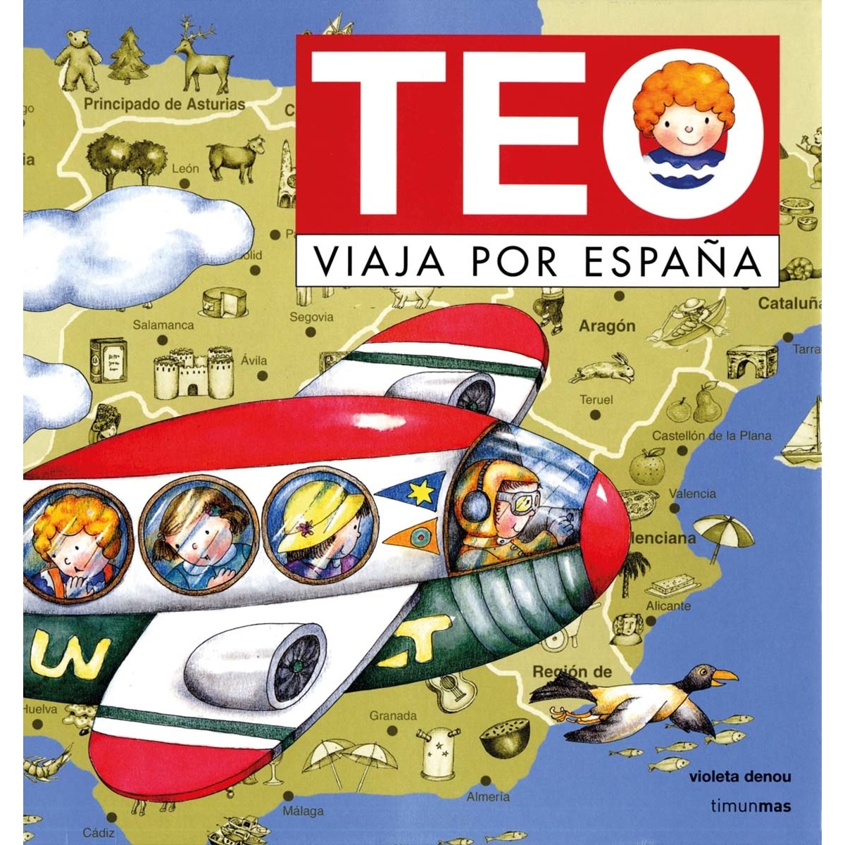 Imagem 0 de Teo viaja por España (Capa dura)