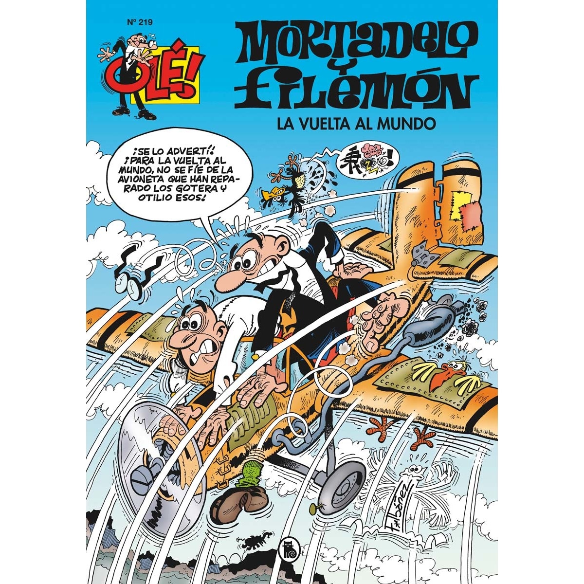 Mortadelo y Filemón. La vuelta al mundo (Olé! Mortadelo 219) (Capa mole) 1
