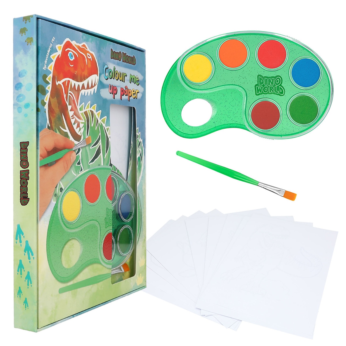 Láminas para colorear Dino World 3