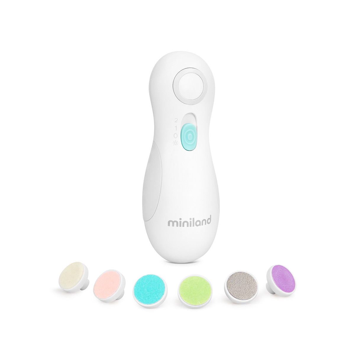 Lima de Unhas Elétrica Baby Nail Trimmer Branco-1