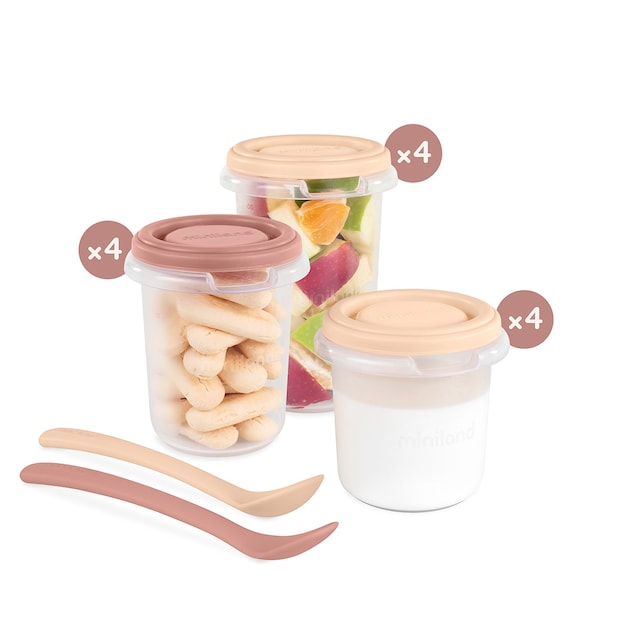 Imagem 0 de Recipiente de Conservação de Alimentos Hermisize Conjunto 2 Colheres - 12 unidades