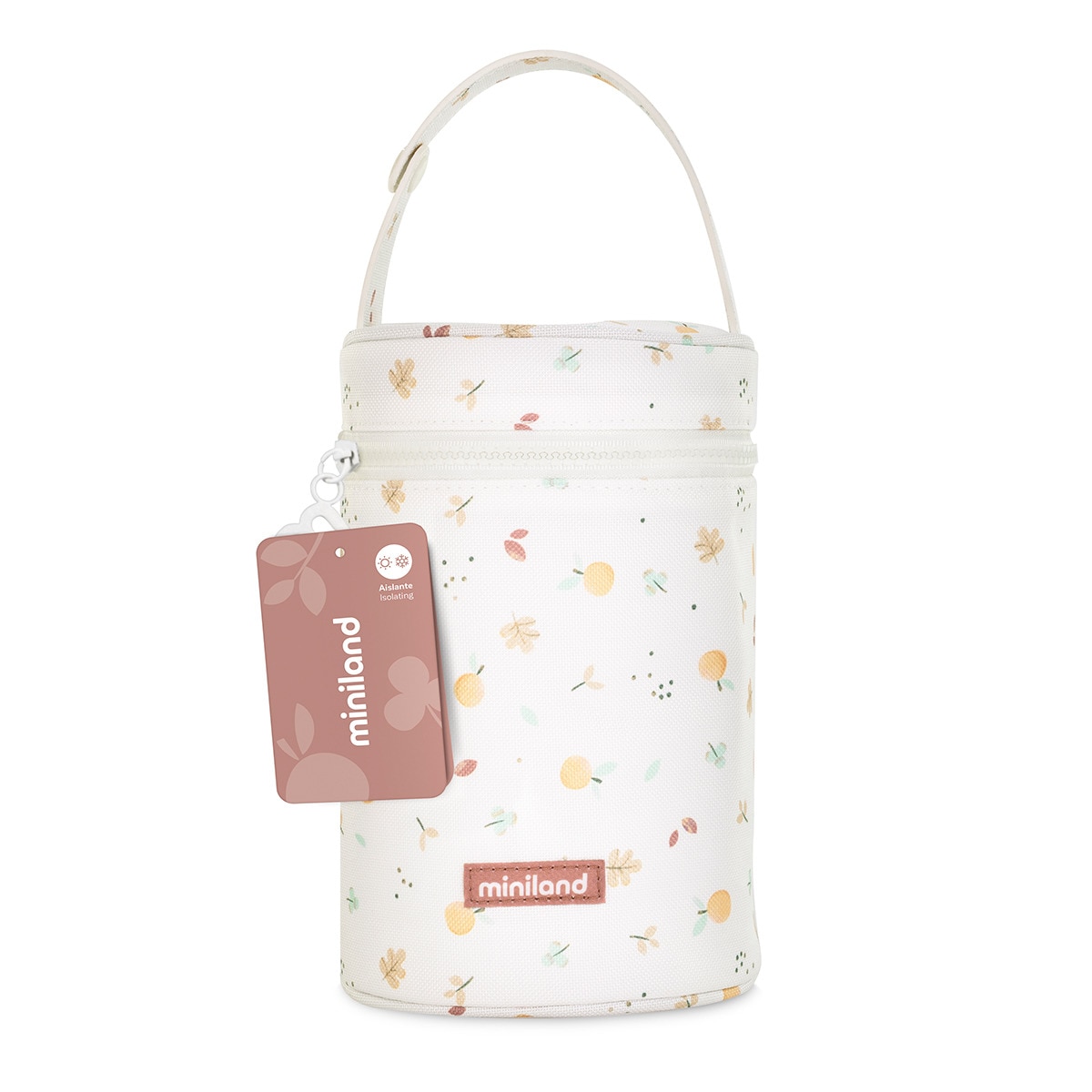 Funda de termo sólidos Miniland thermibag 700ml Crema-2