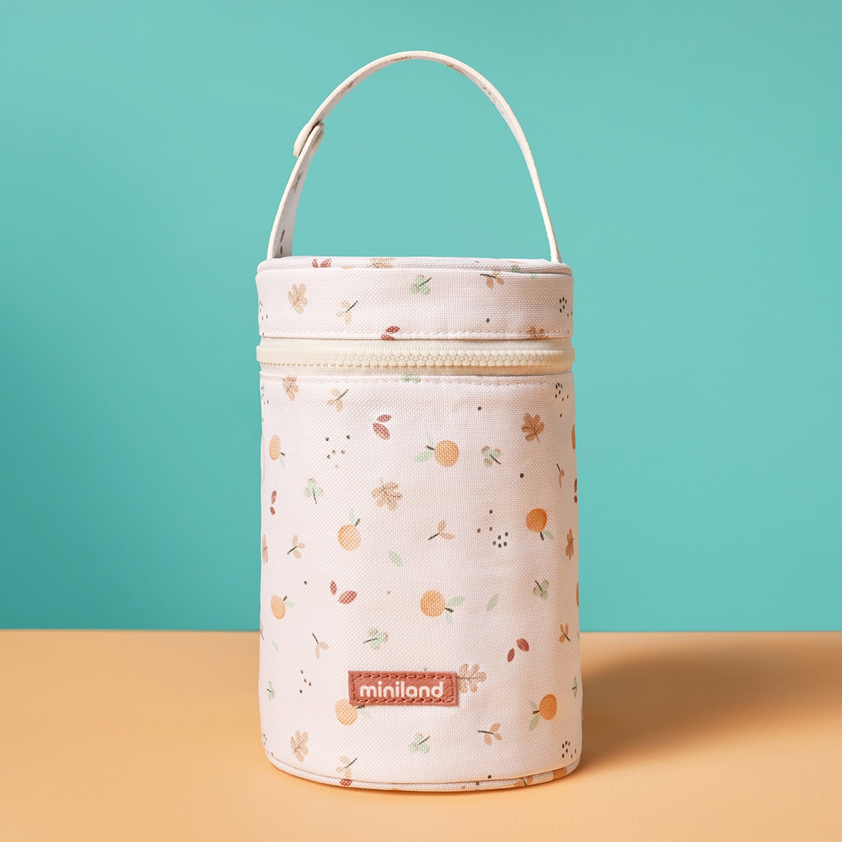 Funda de termo sólidos Miniland thermibag 700ml Crema-5