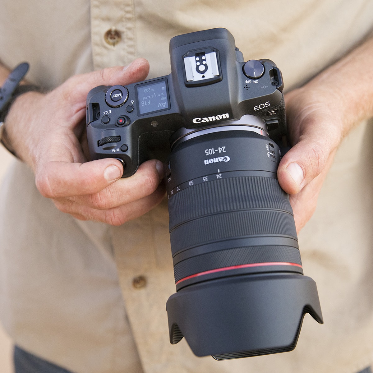 Objetiva Canon RF 24-105MM FU/4 L IS USM Preto-3